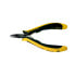 Bernstein Werkzeugfabrik Steinrücke 3-687-15 - Needle-nose pliers - 3 cm - Electrostatic Discharge (ESD) protection - Steel - Black/Yellow - 13 cm