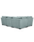 Фото #29 товара Radley Fabric 4-Pc. Sectional Sofa with Corner Piece, Created for Macy's