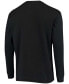 Men's Black Atlanta Falcons Maverick Thermal Henley Long Sleeve T-shirt