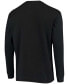 Фото #3 товара Men's Black Atlanta Falcons Maverick Thermal Henley Long Sleeve T-shirt