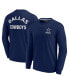 Фото #2 товара Men's and Women's Navy Dallas Cowboys Super Soft Long Sleeve T-shirt