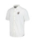 Фото #3 товара Tommy Men's Bahama White New Orleans Saints Sport Coconut Point Palm Vista IslandZone Button-Up Camp Shirt