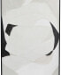 Canvas Abstract Framed Wall Art with Black Frame Set of 2, 29.50" x 39.50"