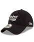 Фото #1 товара Men's Black Hendrick Motorsports Enzyme Washed 9TWENTY Adjustable Hat