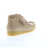 Фото #23 товара Clarks Wallabee Boot Sweet Chick 26163444 Mens Beige Suede Chukkas Boots