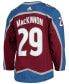 Фото #3 товара Men's Nathan Mackinnon Burgundy Colorado Avalanche Home Authentic Pro Player Jersey