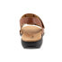 Фото #6 товара Trotters Tiki Laser T2322-215 Womens Brown Extra Wide Slingback Sandals Shoes 8