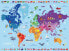 Puzzle 250 Weltkarte