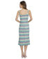 ფოტო #2 პროდუქტის Women's Sleeveless Crochet Midi Dress