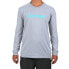 Shimano Long Sleeve Cotton Tee Color - Gray Size - SM (ATEERSLSSGY) Fishing