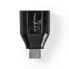 Фото #2 товара Разъем USB C - USB A (черный) NEDIS CCGB60915BK