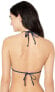 Фото #2 товара Bikini Lab Women's 249791 Triangle Midnight//Solid Bikini Top Swimwear Size L
