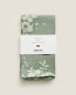 Фото #7 товара Washed cotton floral napkins (pack of 2)