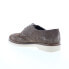 Фото #6 товара Bruno Magli Silvio MB2SILO1 Mens Gray Suede Oxfords Wingtip & Brogue Shoes 8.5