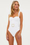 Фото #4 товара Beach Riot Women's Dina One Piece Swimsuit White Size Small