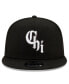 ფოტო #3 პროდუქტის Men's Black Chicago White Sox City Connect 9FIFTY Snapback Adjustable Hat