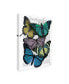 Фото #2 товара Fab Funky Big Bold Butterflies 4 Canvas Art - 36.5" x 48"