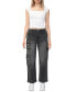 Juniors' Cargo Pocket Wide Leg Jean