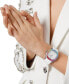 Фото #5 товара Наручные часы COACH Women's Gracie Quartz Rose Gold-Tone Stainless Steel Bangle Watch 23mm.