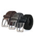 Men's Elastic Braided Stretch Belt Pack of 3