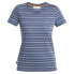 Фото #3 товара ICEBREAKER Wave Stripe short sleeve T-shirt