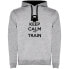 KRUSKIS Keep Calm And Train Two-Colour hoodie