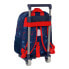 Школьный рюкзак с колесиками Spider-Man Neon Тёмно Синий 27 x 33 x 10 cm