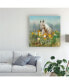 Danhui Nai Farm and Field II Canvas Art - 19.5" x 26"