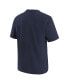 ფოტო #4 პროდუქტის Preschool Boys and Girls College Navy Seattle Seahawks Team Wordmark T-shirt