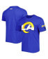 ფოტო #1 პროდუქტის Men's Royal Los Angeles Rams Mash Up T-shirt