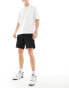 Bershka jersey short in black