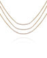 Gold-Tone Multi Layered Necklace