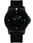 Фото #2 товара Наручные часы Guess Men's Analog Black Silicone Watch 44mm.