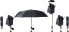 Зонт-парасоль автоматический складной и складавшийся - Milan - черный от Esperanza.