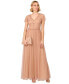 Фото #1 товара Women's Bead Embellished V-Neck Gown