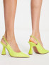 Фото #3 товара Туфли ASOS DESIGN Prosper Lime Fizz