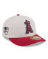 Men's Red Los Angeles Angels 2024 Fourth of July Low Profile 59FIFTY Fitted Hat