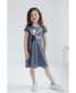 ფოტო #5 პროდუქტის Girls Spider-Man Ghost Spider 2 Pack Skater Dresses Toddler to Big Kid