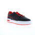 Фото #2 товара Puma F1 CA Pro 30868501 Mens Black Leather Lace Up Lifestyle Sneakers Shoes