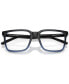 Unisex Rectangle Eyeglasses, AN721555-O