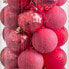 Фото #2 товара Ёлочные шарики Красный Пластик 6 x 6 x 6 cm (40 штук)