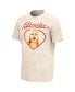 Фото #3 товара Men's Tan Blondie Heart Washed Graphic T-shirt