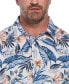 Men's Big & Tall Tropical Floral-Print Linen Blend Shirt