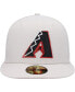 Фото #2 товара Men's Khaki Arizona Diamondbacks Stone Dim Undervisor 59FIFTY Fitted Hat