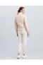 W Turtle Neck Essential Jacket Kadın Bej Mont S212273-230