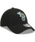 Фото #4 товара Men's Black Oakland Athletics Logo 39THIRTY Flex Hat