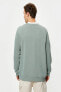 Фото #4 товара Yeşil Erkek Sweatshirt 4WAM70369MK