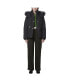 Фото #2 товара Women's Daphne Quilted Soft Matte Shell With Mixed Quilted Down Puffer