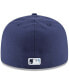 Фото #4 товара Men's Tampa Bay Rays Alternate Authentic Collection On-Field 59FIFTY Fitted Hat