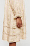 Платье с цветочным принтом ZARA